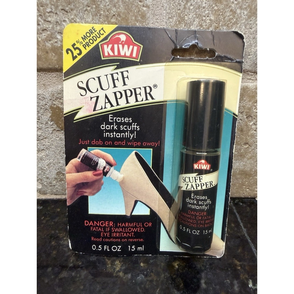 Kiwi Scuff Zapper Dark Scuff Remover 0.5‎ fl. Oz New Old Stock
